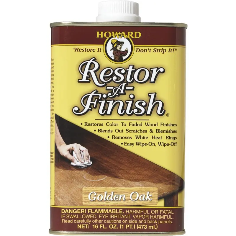 Howard Restor-A-Finish 16 Oz. Golden Oak Wood Finish Restorer 1