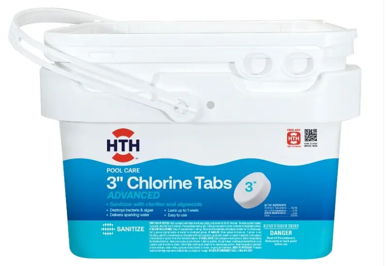 Hth Hth™ Pool Care 3" Chlorine Tabs Advanced: Wrapped Chlorine Tablets 1