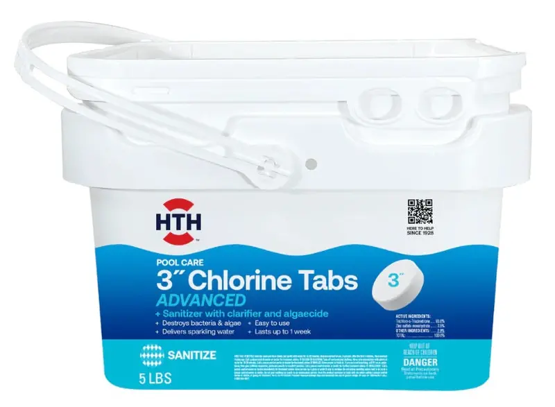 Hth™ Pool Care 3" Chlorine Tabs Advanced 1