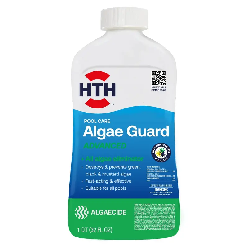 Hth® Pool Care Algae Guard Advanced 1 Quart 1