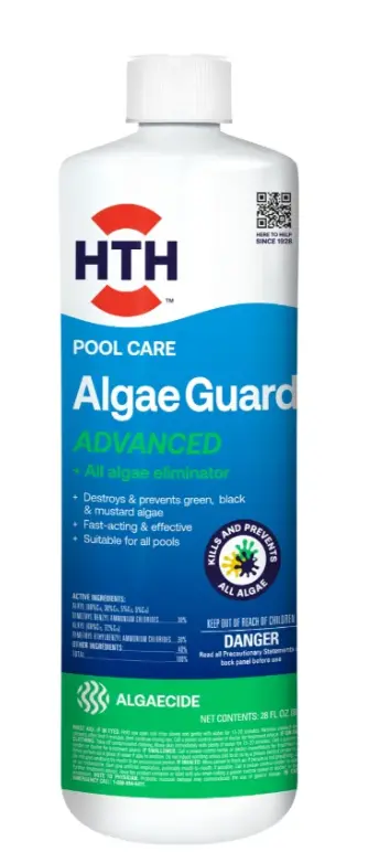 Hth™ Pool Care Algae Guard Advanced: All In One Algaecide 1