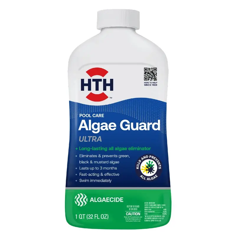 Hth® Pool Care Algae Guard Ultra 1 Quart 1