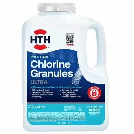 Hth® Pool Care Chlorine Granules Ultra 5 Lbs 1