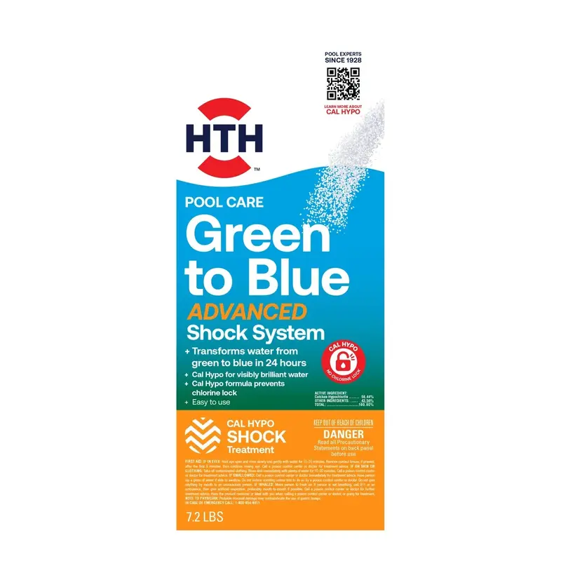 Hth® Pool Care Green To Blue Advanced 7.2 Lbs 1