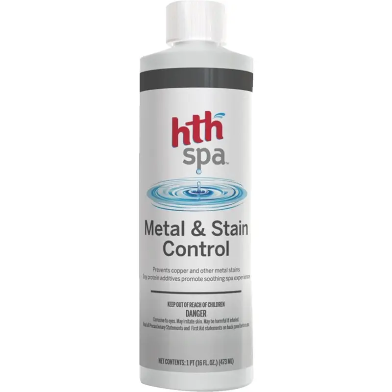 Hth Spa 1 Pt. Liquid Stain & Metal Control 1