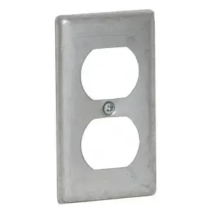 Hubbell Handy Box Cover Duplex Receptacle 1