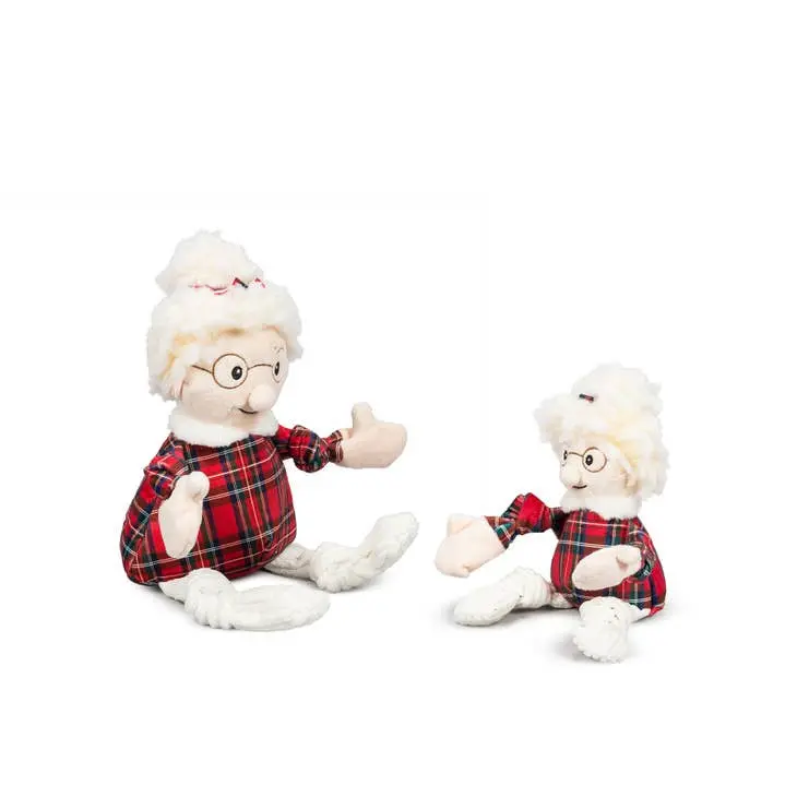 Hugglehounds Mrs Claus Knottie Tartan* 1