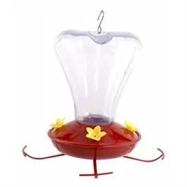 Hummingbird Feeder, Trumpet Flower, Plastic 1