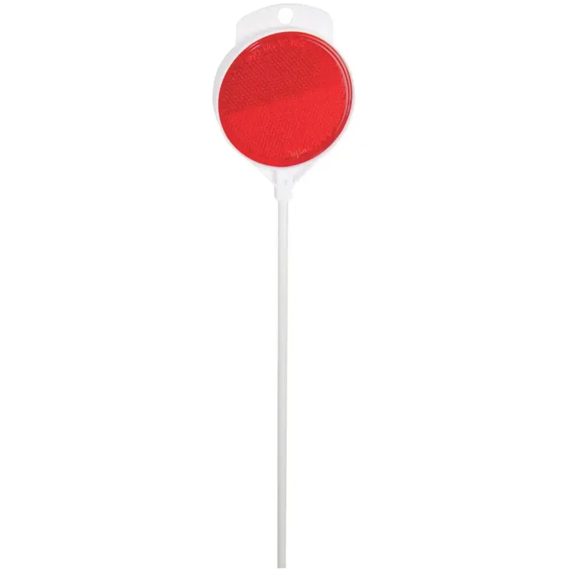 Hy-Ko 48 In. Red Fiberglass Driveway Marker 1