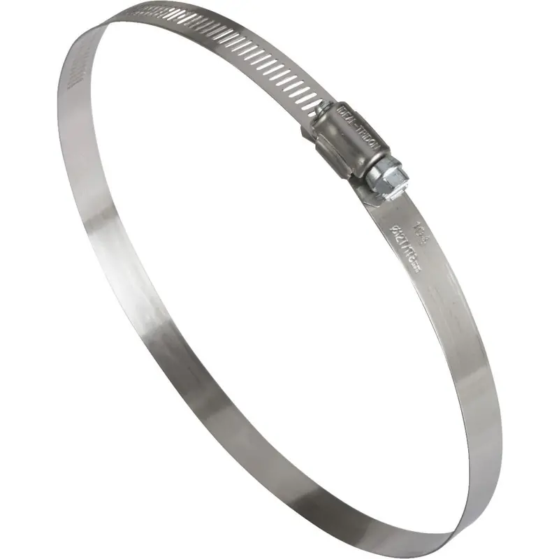 Ideal 5 In. - 7 In. 57 Stainless Steel Hose Clamp With Zinc-Plated Carbon Steel Screw 1