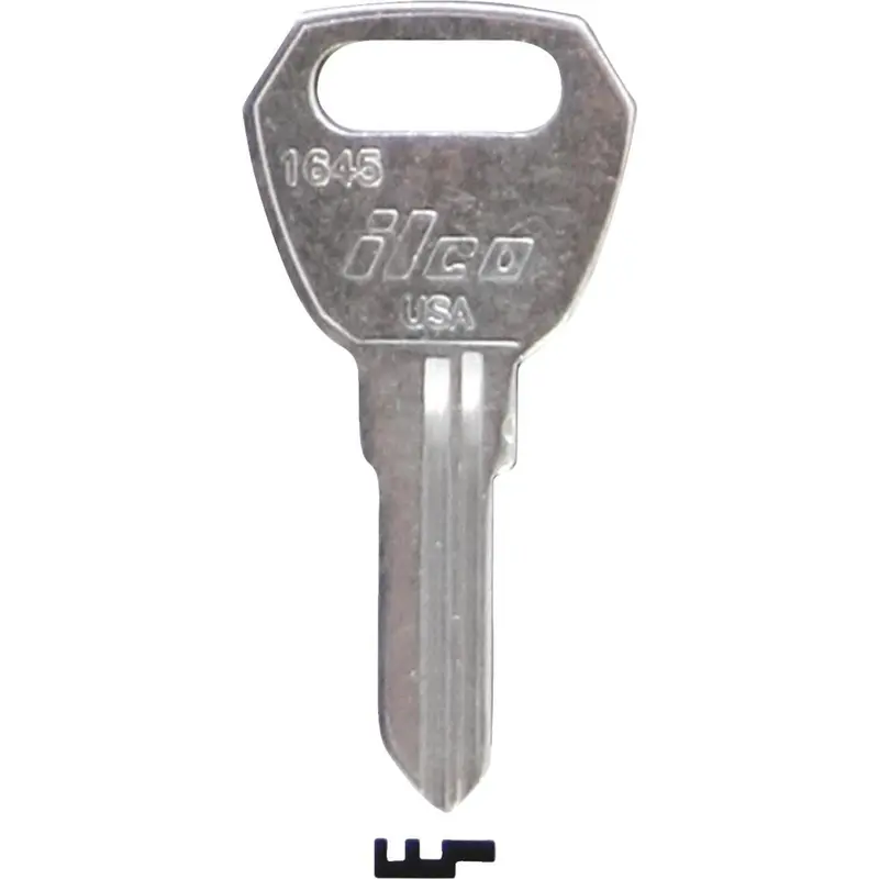 Ilco Fulton Nickel Plated Hitch Key, (10-Pack) 1