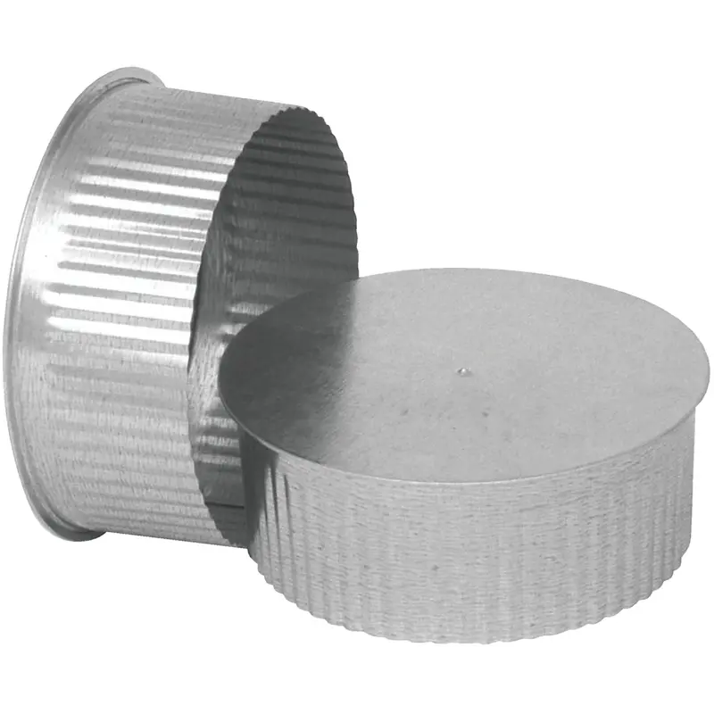 Imperial 30 Ga. 4 In. Galvanized Tee Cap/Plug 1