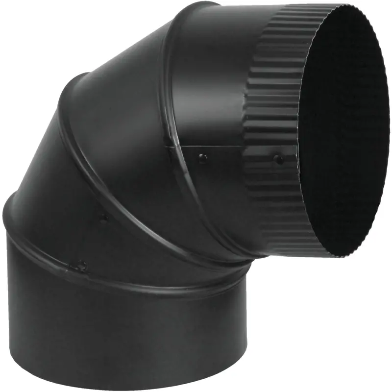 Imperial 6 In. 24 Gauge Adjustable Elbow 1