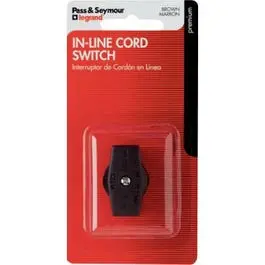 In-Line Cord Switch, Brown 1
