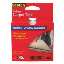 Indoor Carpet Tape, 1-1/2-In. X 42-Ft. 1