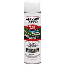 Industrial Choice Athletic Field Striping Spray Paint, White, 17-Oz. Inverted 1