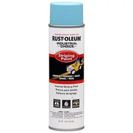 Industrial Choice Striping Spray Paint, Blue, 17-Oz. Inverted 1
