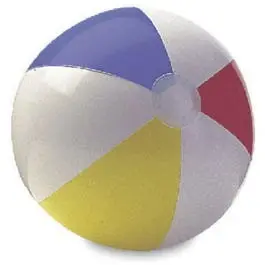 Inflatable Beach Ball, 20-In. 1