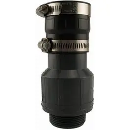 Inline Sump Check Valve With Boot, Plastic, 1-1/2-In. Mpt 1