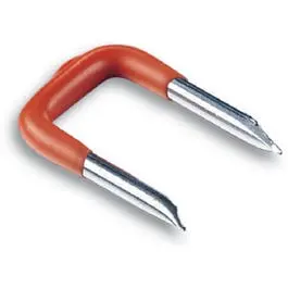 Insulated Safety Staples, Orange, 1 X .5-In., 100-Ct. 1