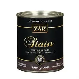 Interior Wood Stain, Baby Grand (Black Onyx), Qt. 1