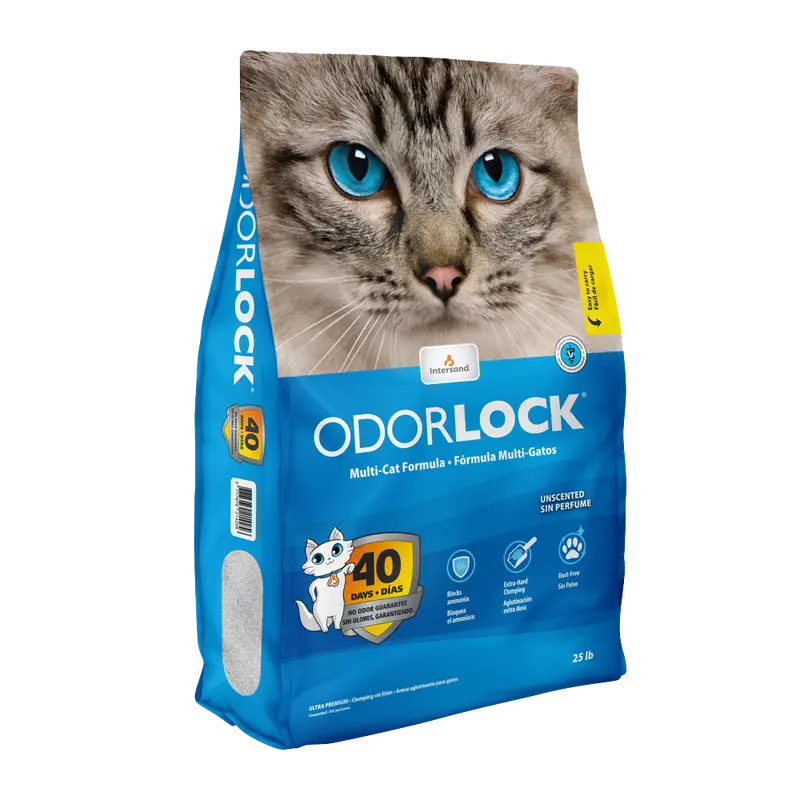 Intersand Odourlock Ultra Premium Multi-Cat Litter Formula 1
