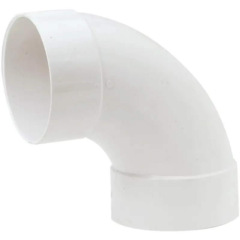 Ipex Canplas Sdr 35 90 Degree 4 In. Pvc Sewer And Drain Sanitary Elbow (1/4 Bend) 1