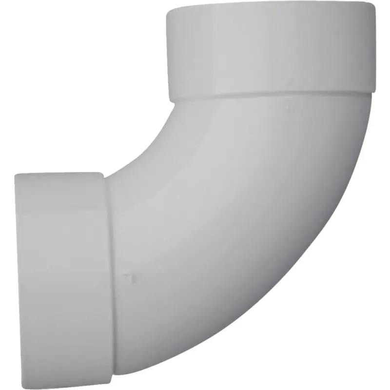 Ipex Canplas Sdr 35 90 Degree 6 In. Pvc Sewer And Drain Sanitary Elbow (1/4 Bend) 1