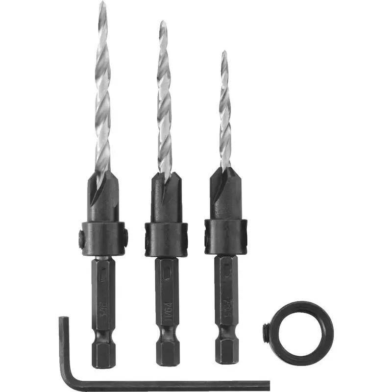 Irwin 4-Piece Wood Countersink Bit Set 1