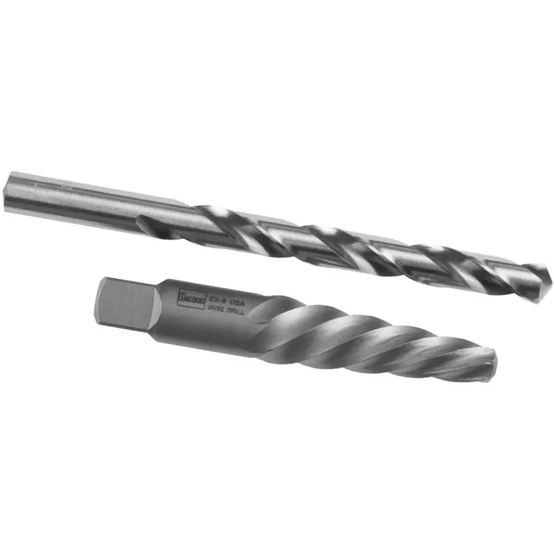Irwin #5 Spiral Screw Extractor And Drill Bit Combo 1