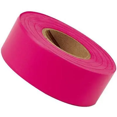Irwin Flagging Tapes 1-3/16 In W X 150 Ft L X 2 Mil T 1