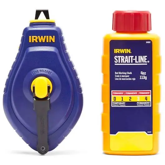 Irwin® Iwht48442rc Strait-Line® Speedline™ Chalk Reel W/ Red Chalk 1