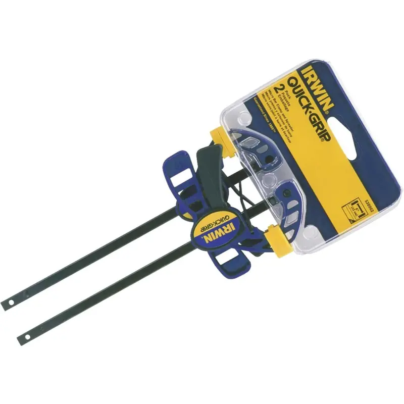 Irwin Quick-Grip Micro One-Hand Bar Clamp Set (2-Piece) 1