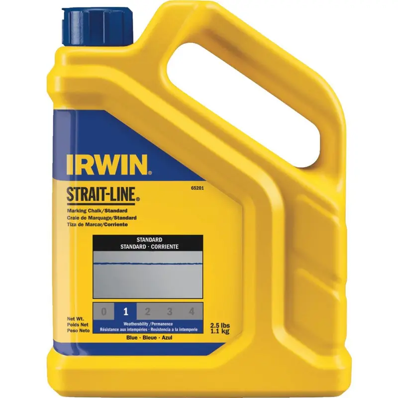 Irwin Strait-Line 2-1/2 Lb. Blue Standard Chalk Line Chalk 1