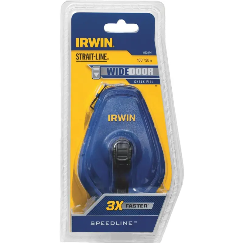 Irwin Strait-Line Speed-Line 100 Ft. Chalk Line Reel 1