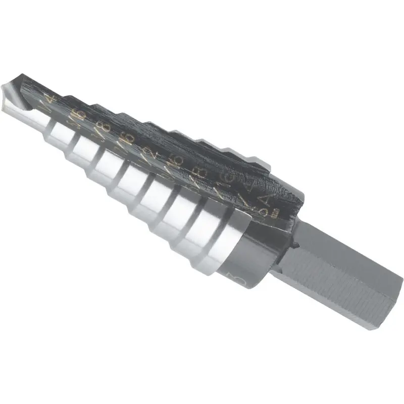 Irwin Unibit 1/4 In. - 3/4 In. #3 Step Drill Bit, 9 Steps 1