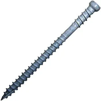 Itw/Ramset 16830 Finish/Trim Finishing Screws, White ~ #8 X 2 1/2 1