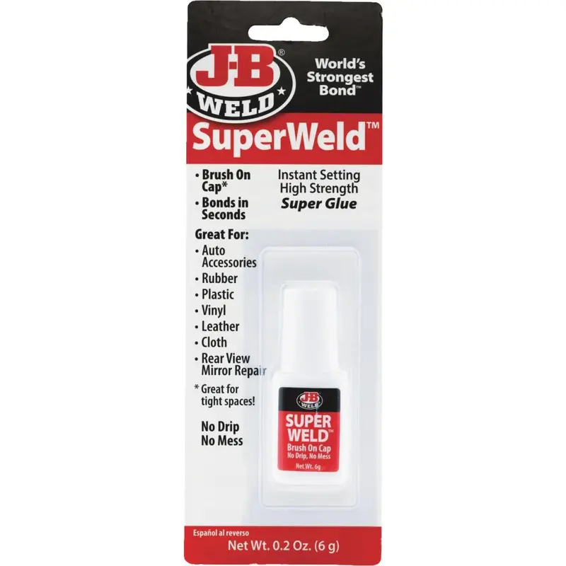 J-B Weld Superweld 0.2 Oz. Liquid Brush-On Super Glue 1