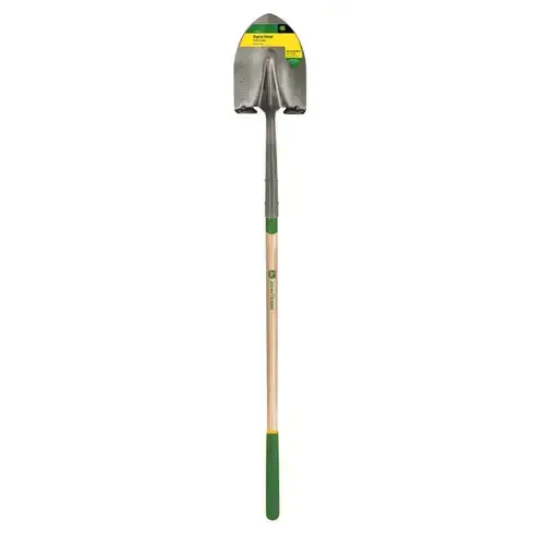 John Deere Steel Round Point Shovel Wood Handle 1