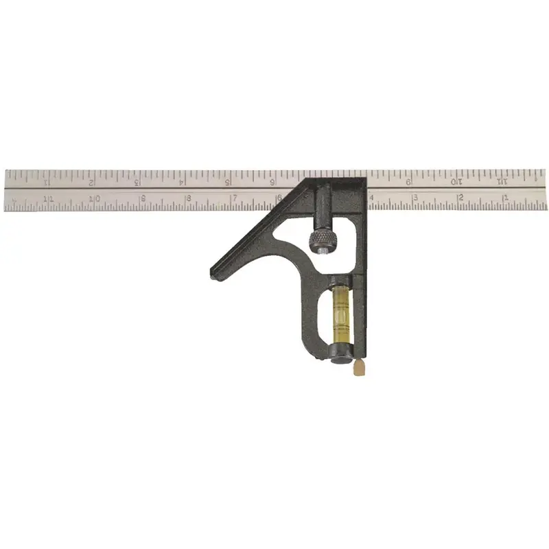Johnson Level 12 In. English Professional Combination Square 1
