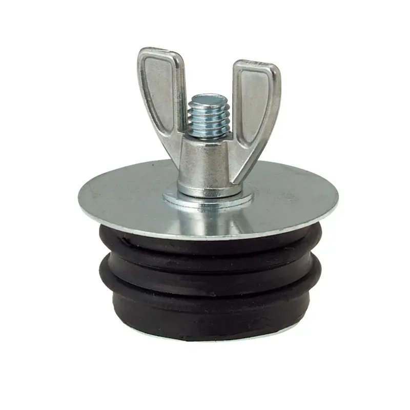 Jones Stephens 2 In. Ips Galvanized Steel Sewer And Drain Test Plug 1