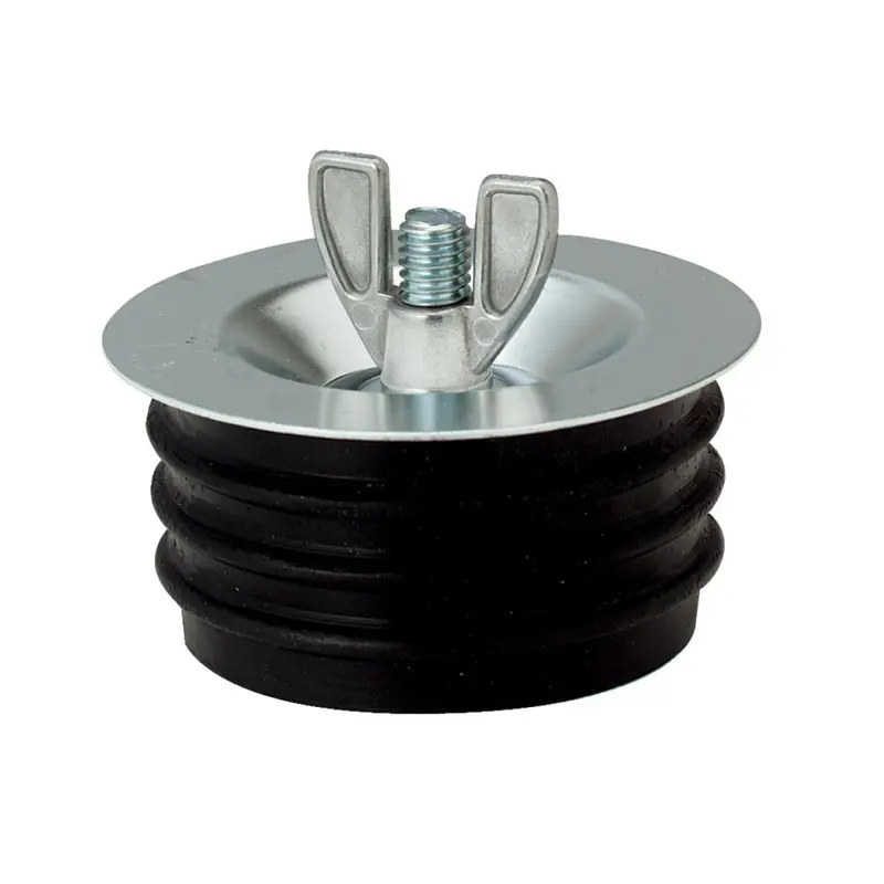 Jones Stephens 3 In. Ips Galvanized Steel Sewer And Drain Test Plug 1