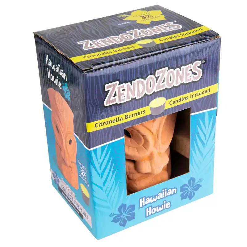 Jt Eaton 18P-Hh Zendozones Hawaiian Howie Mosquitoes Candle 1