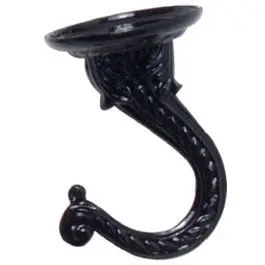 Jumbo Ceiling Hook, Black 1