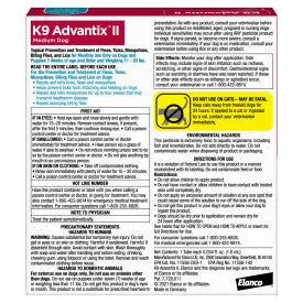 K9 Advantix Ii Flea, Tick & Mosquito Treatment & Prevention For Medium Dogs 1