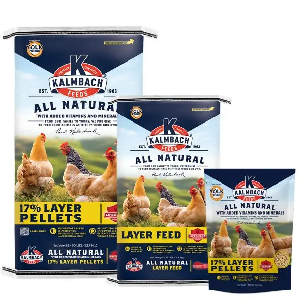 Kalmbach 17% All Natural Layer (Pellet) 1