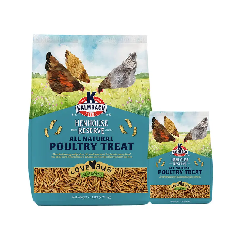 Kalmbach Feeds Henhouse Reserve Love Bug­™ Mealworm Treats 1