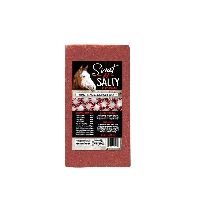 Kalmbach Feeds Sweet-N-Salty (Peppermint) Block 1