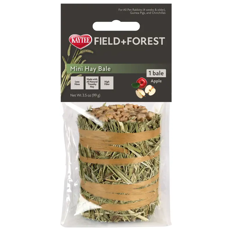 Kaytee Mini Hay Bale Apple 1