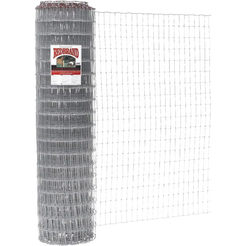 Keystone Red Brand 48 In. H. X 100 Ft. L. Galvanized Steel Class 1 Square Deal Non-Climb Horse Fence 1